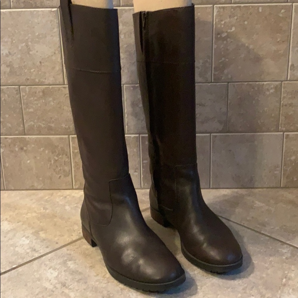 Ralph Lauren leather riding boots